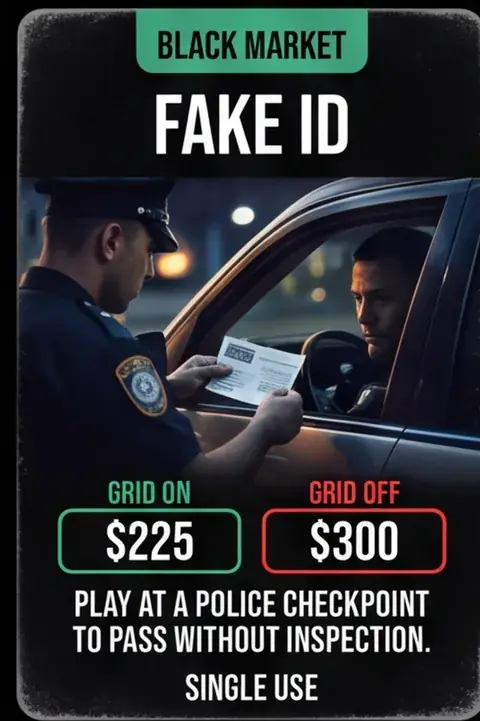 Fake ID card