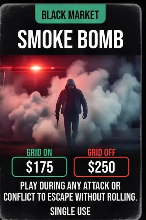 Smoke Bomb card