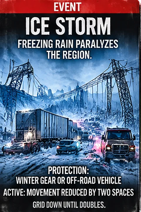 Ice event card